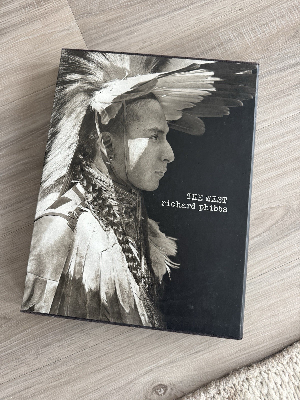 The West by Richard Phibbs Signed First Edition Hard Slide Cover