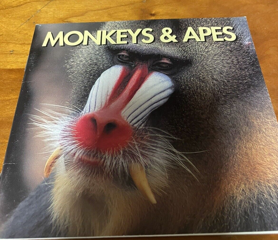 Watermill Press Monkeys & Apes Paperback Book #503