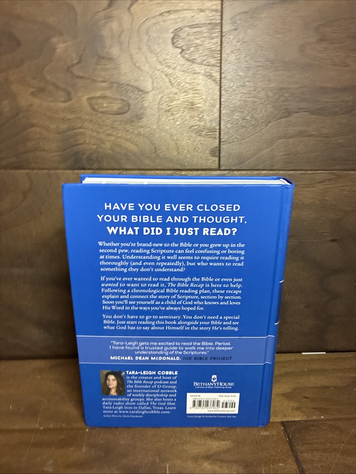 The Bible Recap: A One-Year Guide Hardcover by Tara-Leigh Cobble