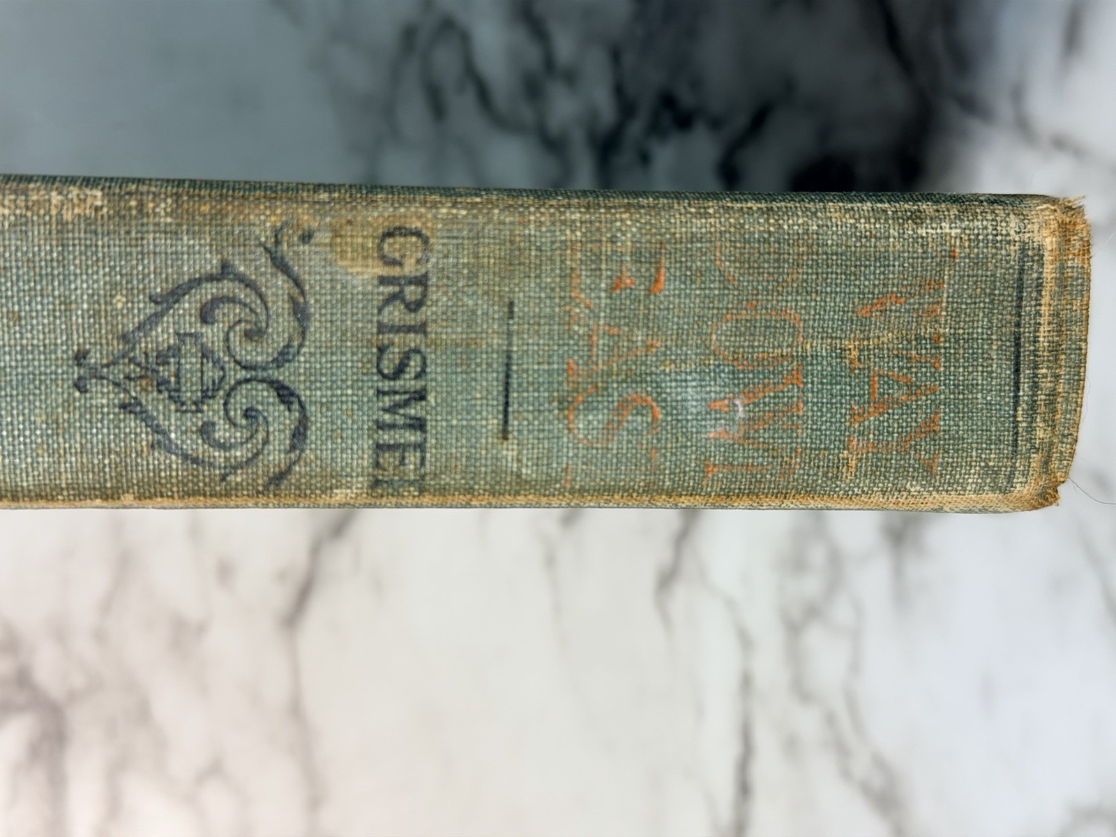 ANTIQUE BOOK 1900 , Way Down East, by Grismer, HB, Illustrated (2653)