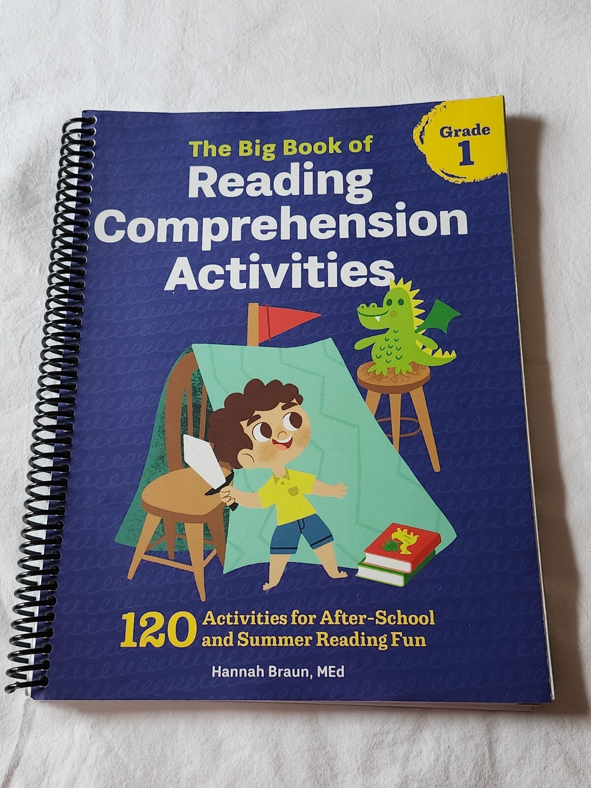 The Big Book of Reading Comprehension Activities Grade 1 by Hannah Braun NEW