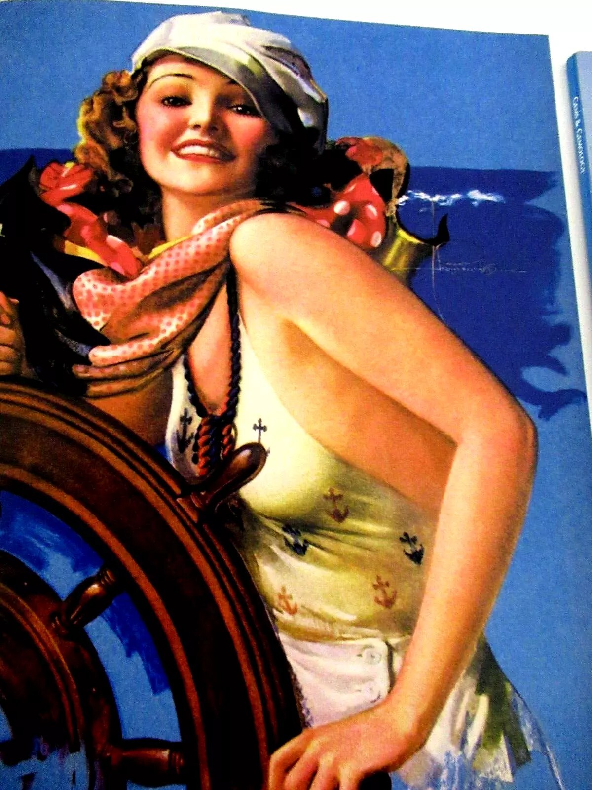 “PATRIOTIC PIN-UPS” ~ (2002) ~ ** 14 SEXY PIN-UP / ART PRINTS ** #60