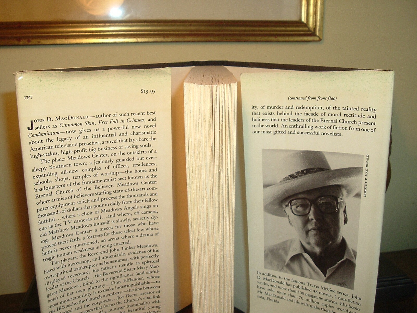 One More Sunday by John D. MacDonald (1984, Hardcover) Second printng BEFORE pub