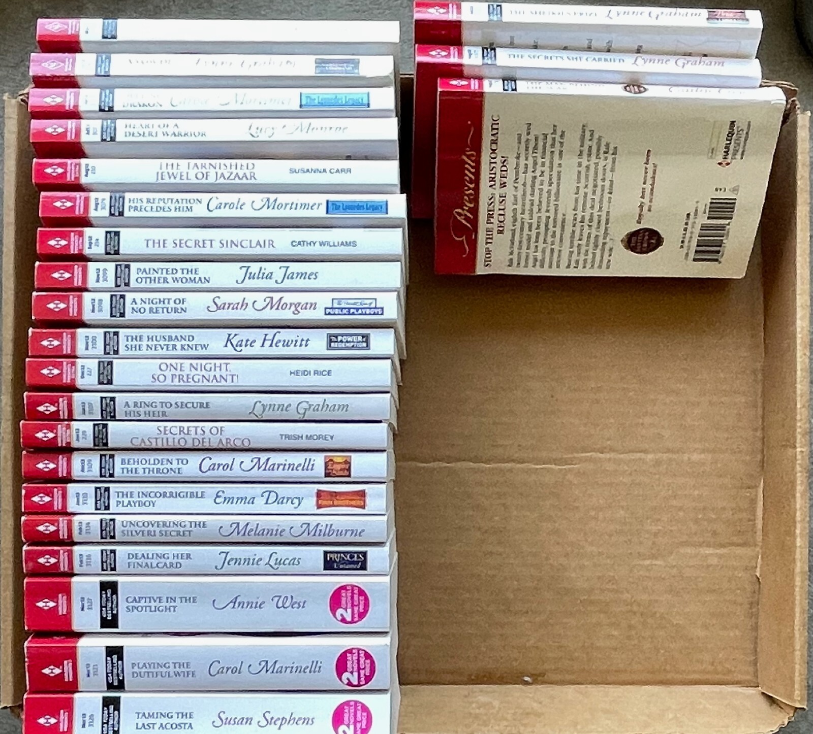 Instant Harlequin Romance Library! 289 Presents & Extra pbks. 2000-2013. G-VGC