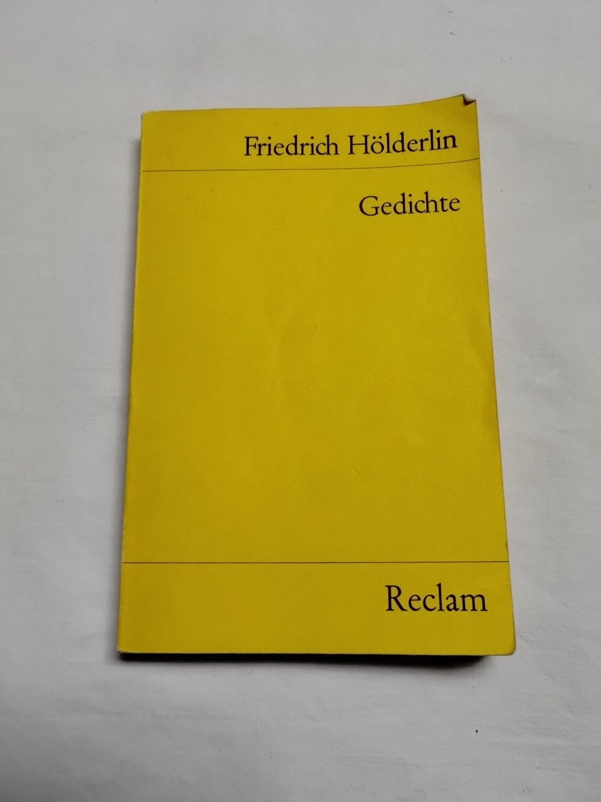 Gedichte – Poems by Friedrich Holderlin 1983 Vintage Paperback – German Poetry