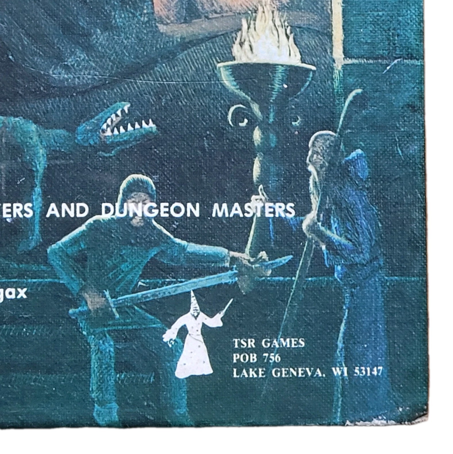 AD&D 1st Edition Players Handbook • 1979 4th Print TSR 2010 • Vibrant Yellow