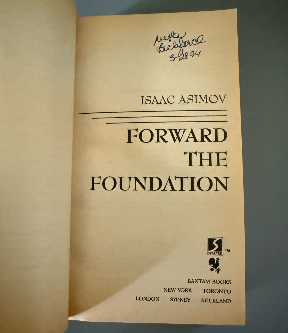 Isaac Asimov Foundation Complete Series Vtg Paperback Books Del Rey Avon Bantam