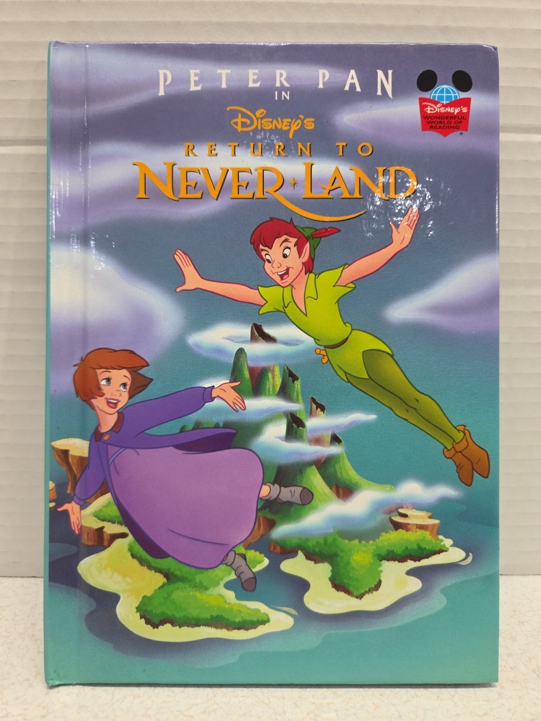 Peter Pan in Disney’s Return to Never Land Book 6″ x 9″ Hardcover 2002