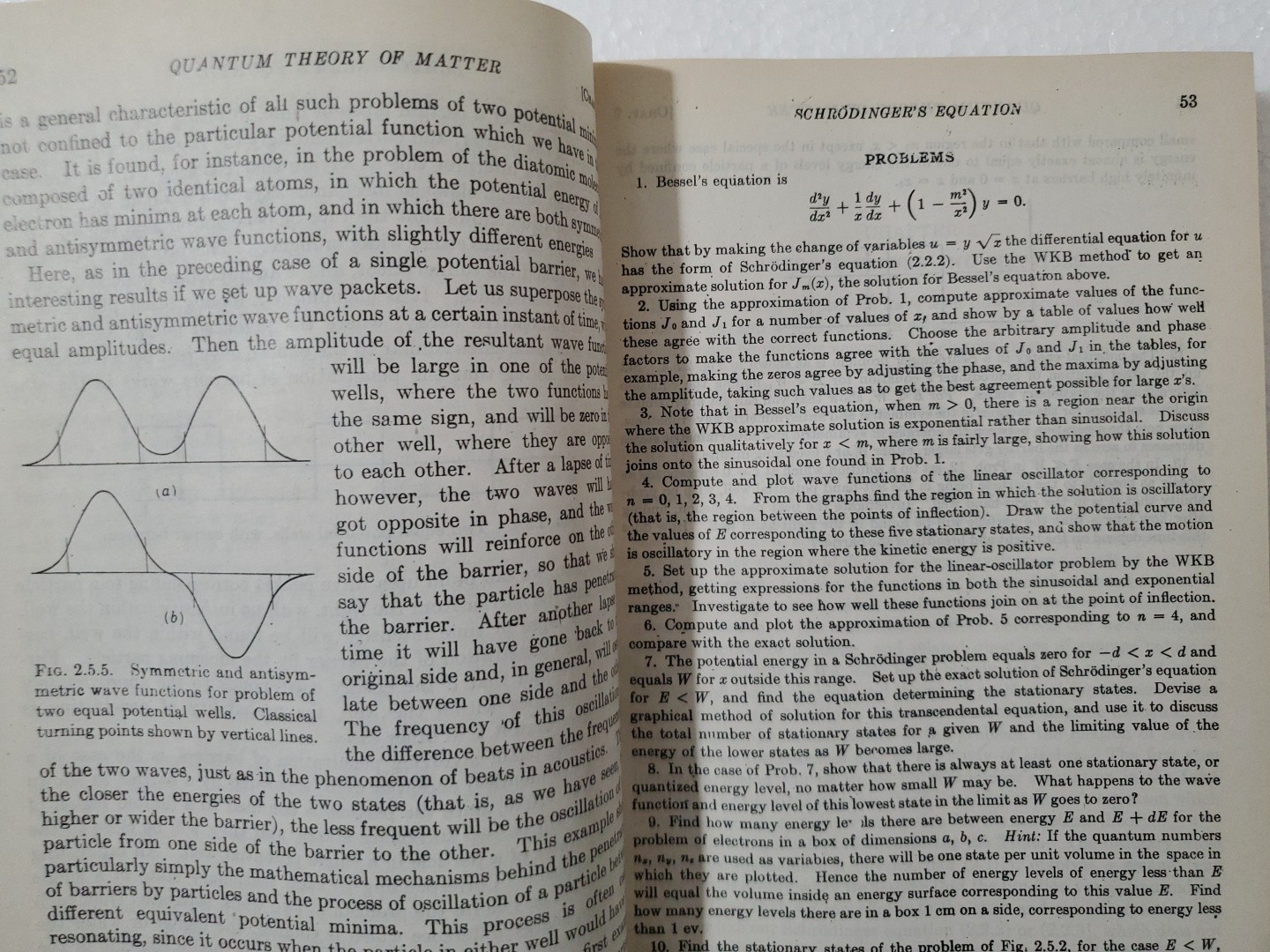 Quantum Theory of Atomic Structure & Matter by John Slater, 1960, 1951 2 BOOKS