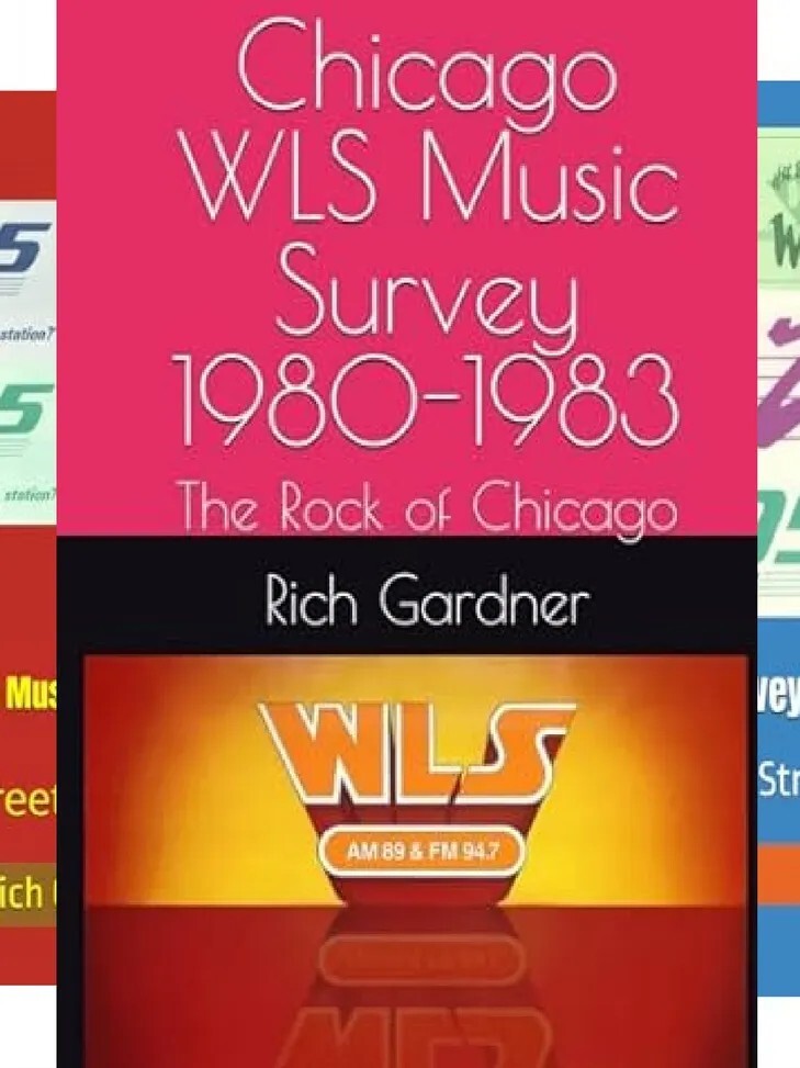 WLS & Z-95 Music Surveys Series: The Eighties 1980-1990 (Paperback 1,38 pages)