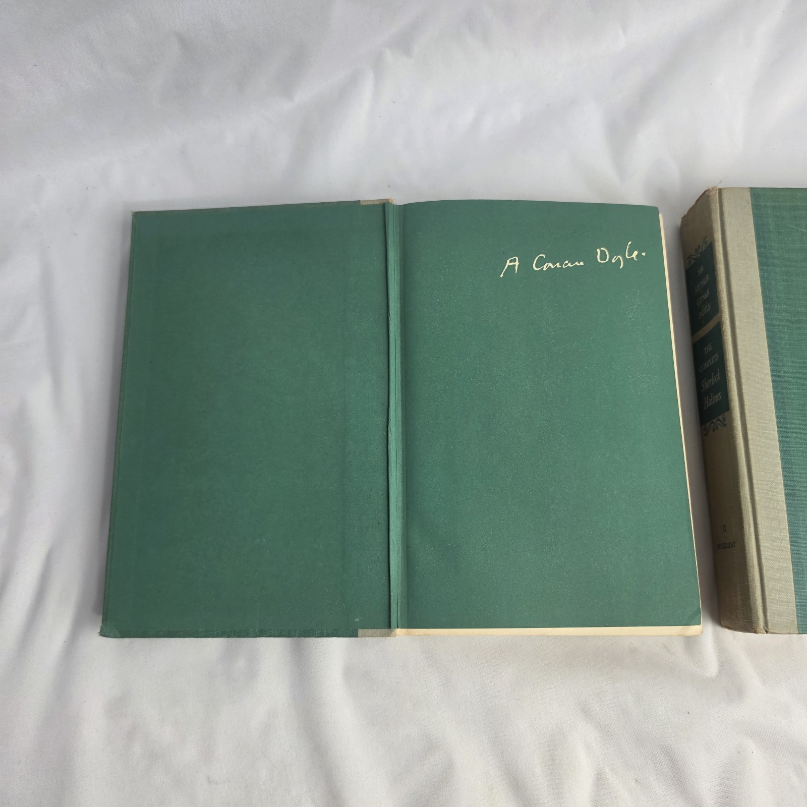 1953 The Complete Sherlock Holmes by Sir Arthur Conan Doyle Vol 1 & 2 HC Set