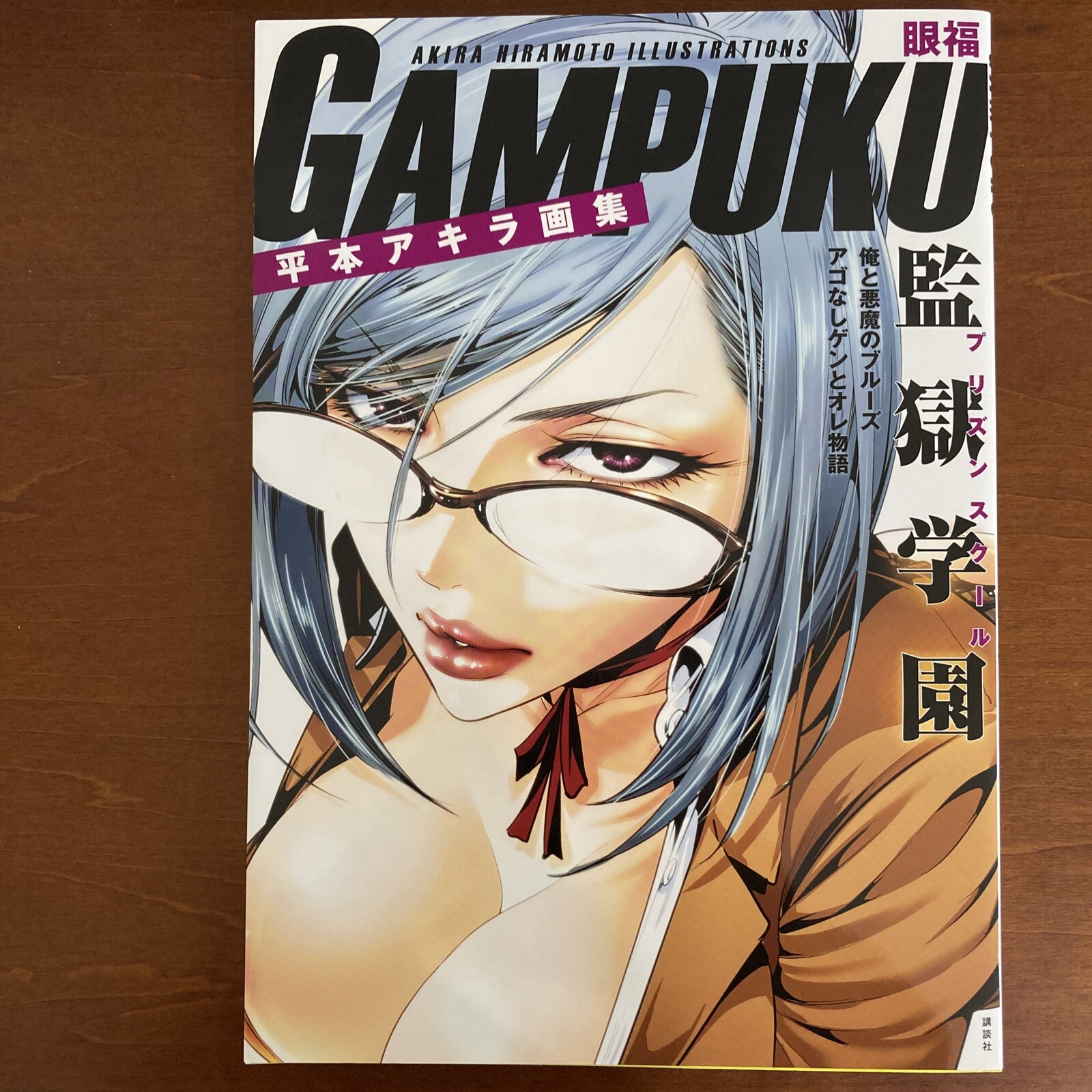 Akira Hiramoto Art Book GAMPUKU Prison School Manga Anime Illustration Design