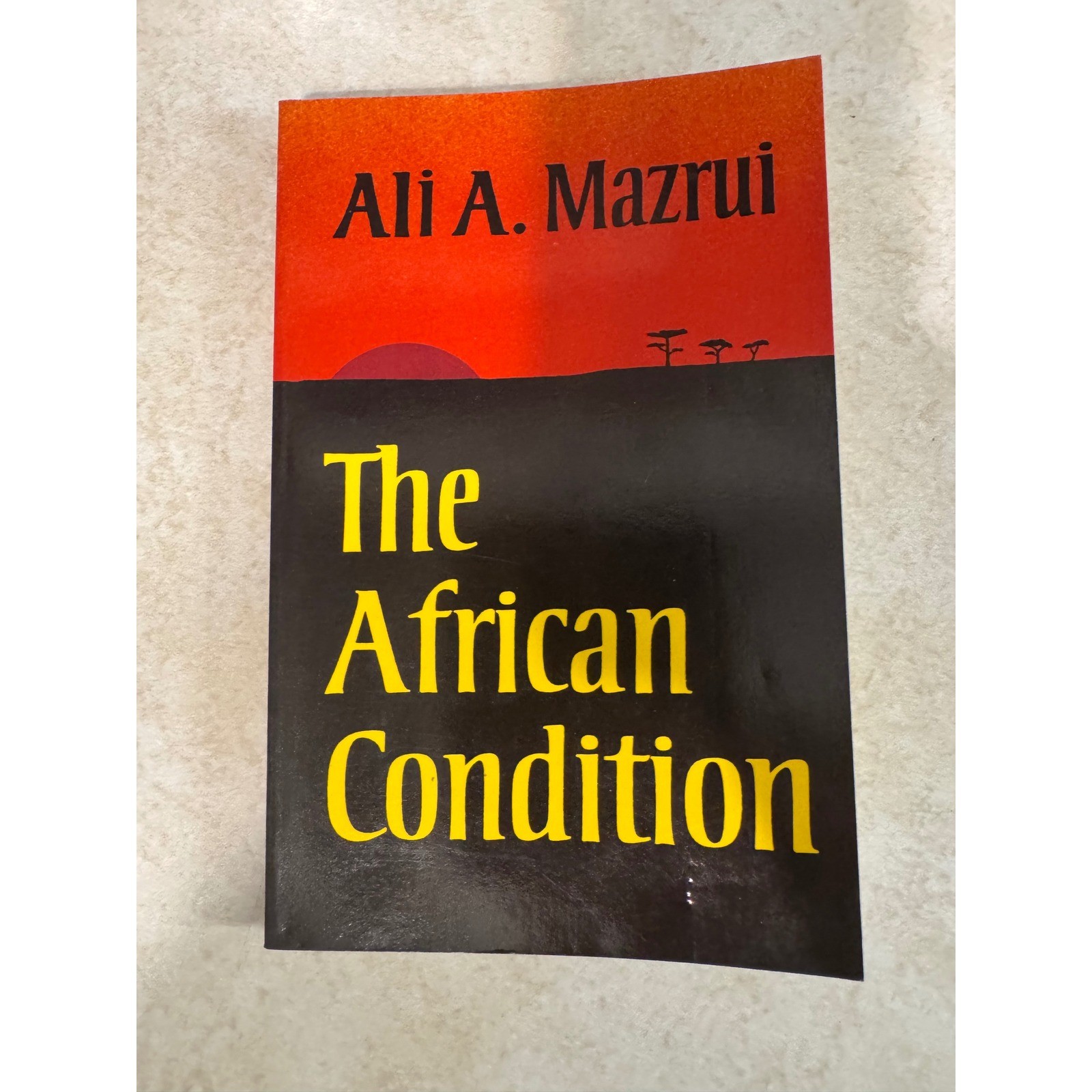 The African Condition Ali A Mazrui Cambridge University Press Paperback 1990