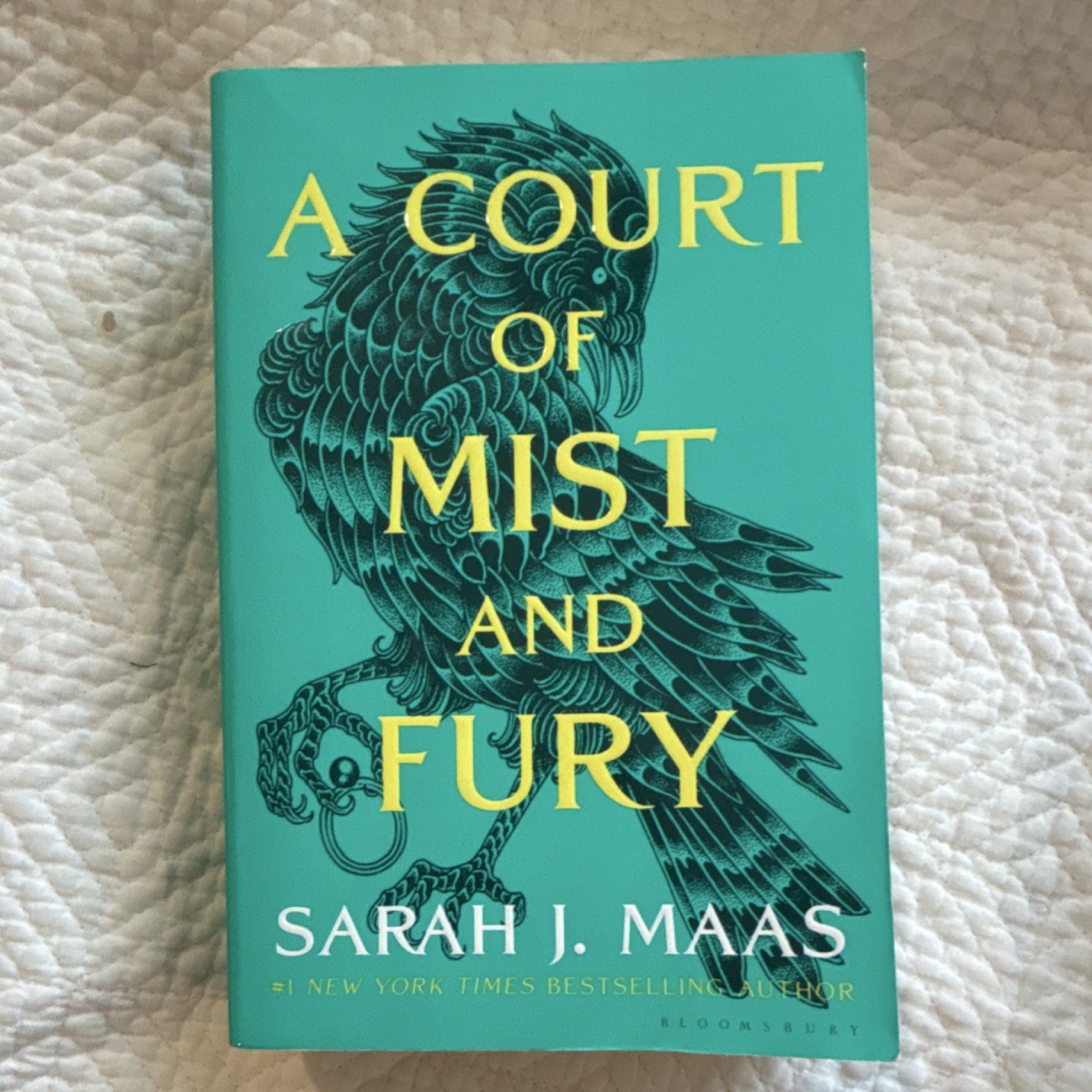 Sarah J. Maas A Court of Mist and Fury Hardcover Fantasy Young Adult Series