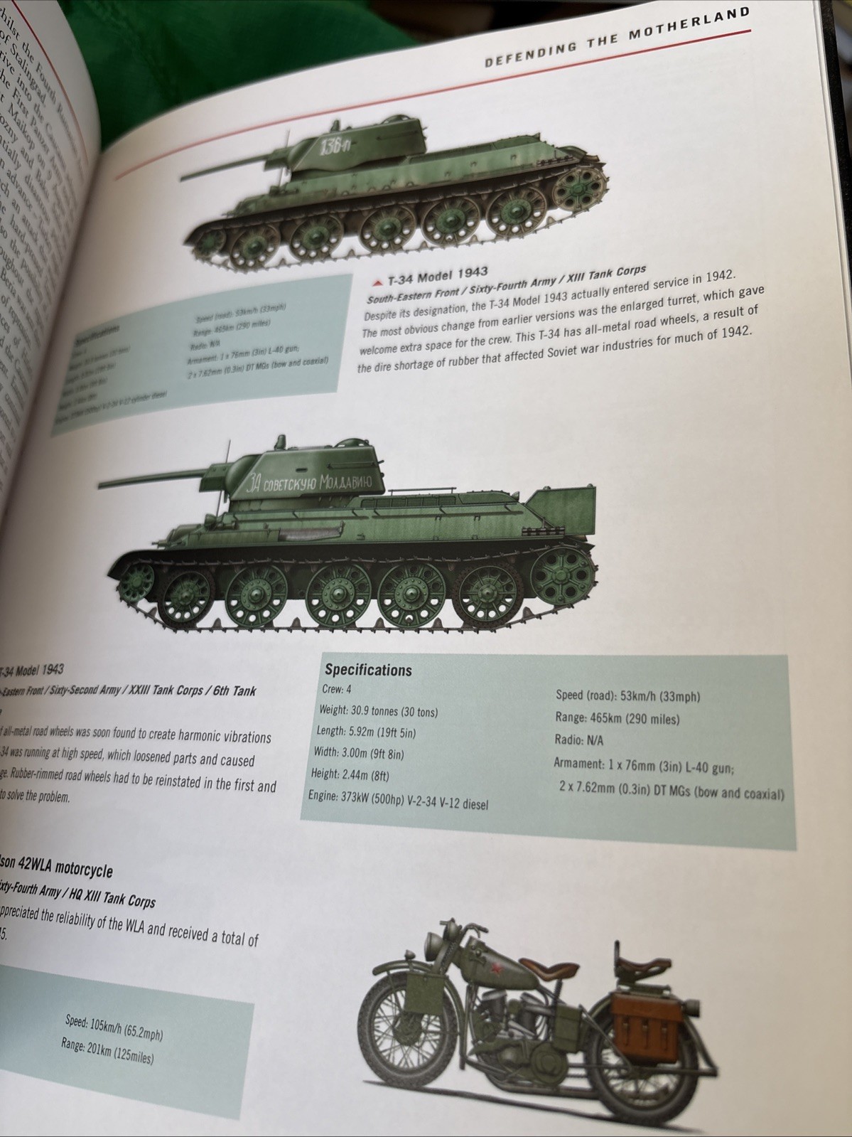 Essential Vehicle Identification Guide Soviet Tank Units 1939-45 HARDCOVER WWII