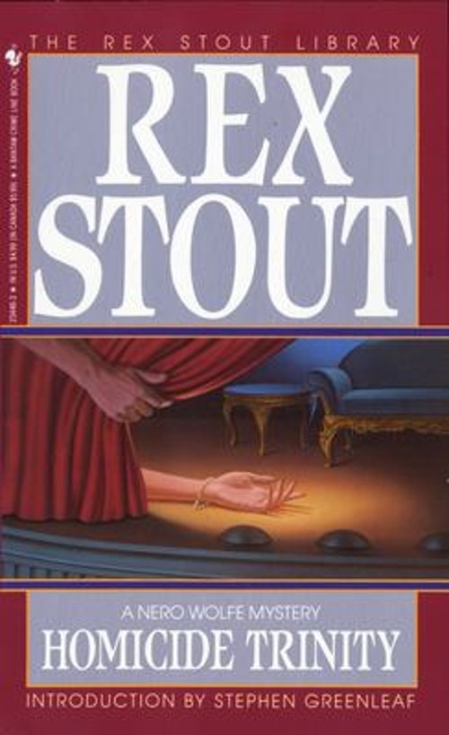 Homicide Trinity Mass Market Paperbound Rex Stout