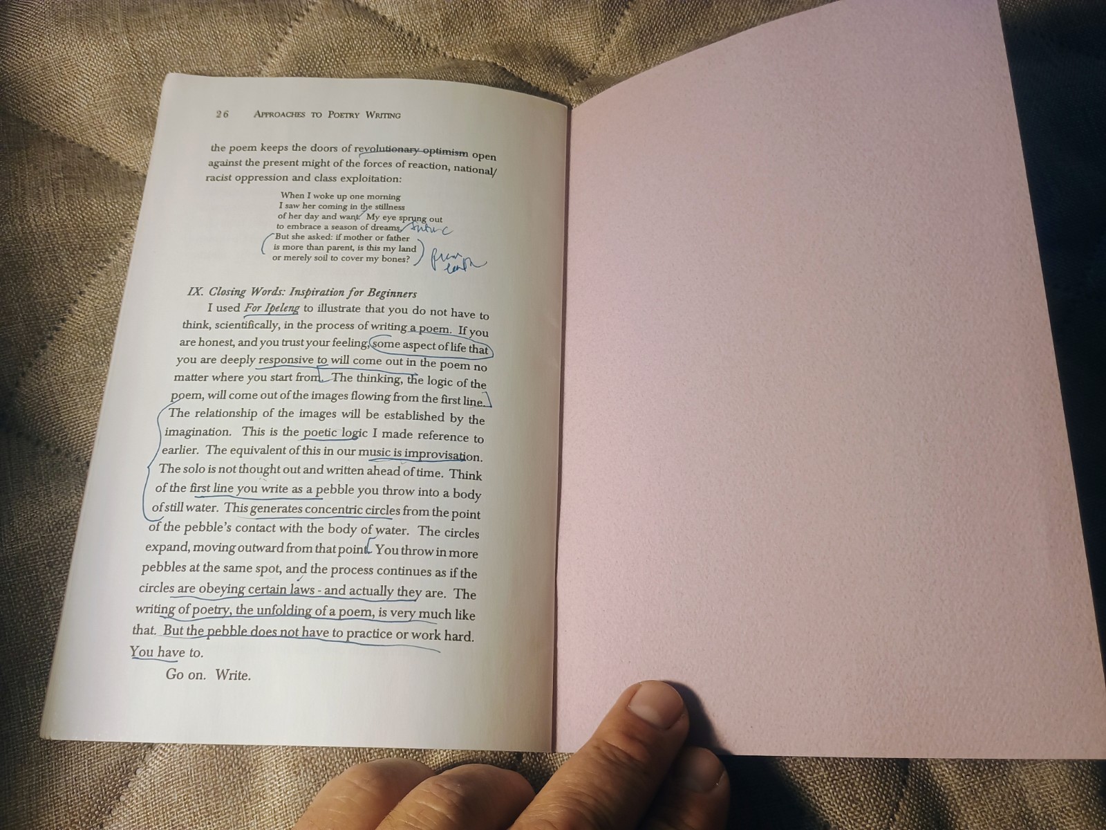 SIGNED! Keorapetse Kgositsile Approaches To Poetry Writing Booklet 26 Pages