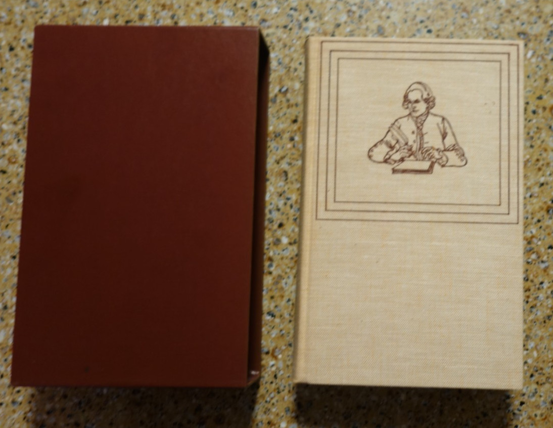 The Confessions of Jean-Jacques Rousseau 1955 Heritage Press slipcase illust