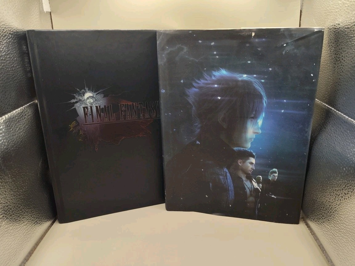 Final Fantasy XV The Complete Official Guide Collectors Edition Book/Dust Cover