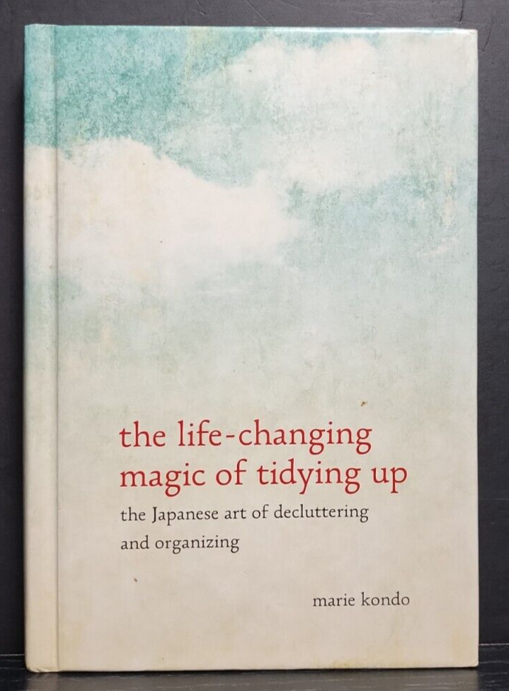 The Life-Changing Magic of Tidying Up Marie Kondo HC 2014 1st Ed VG