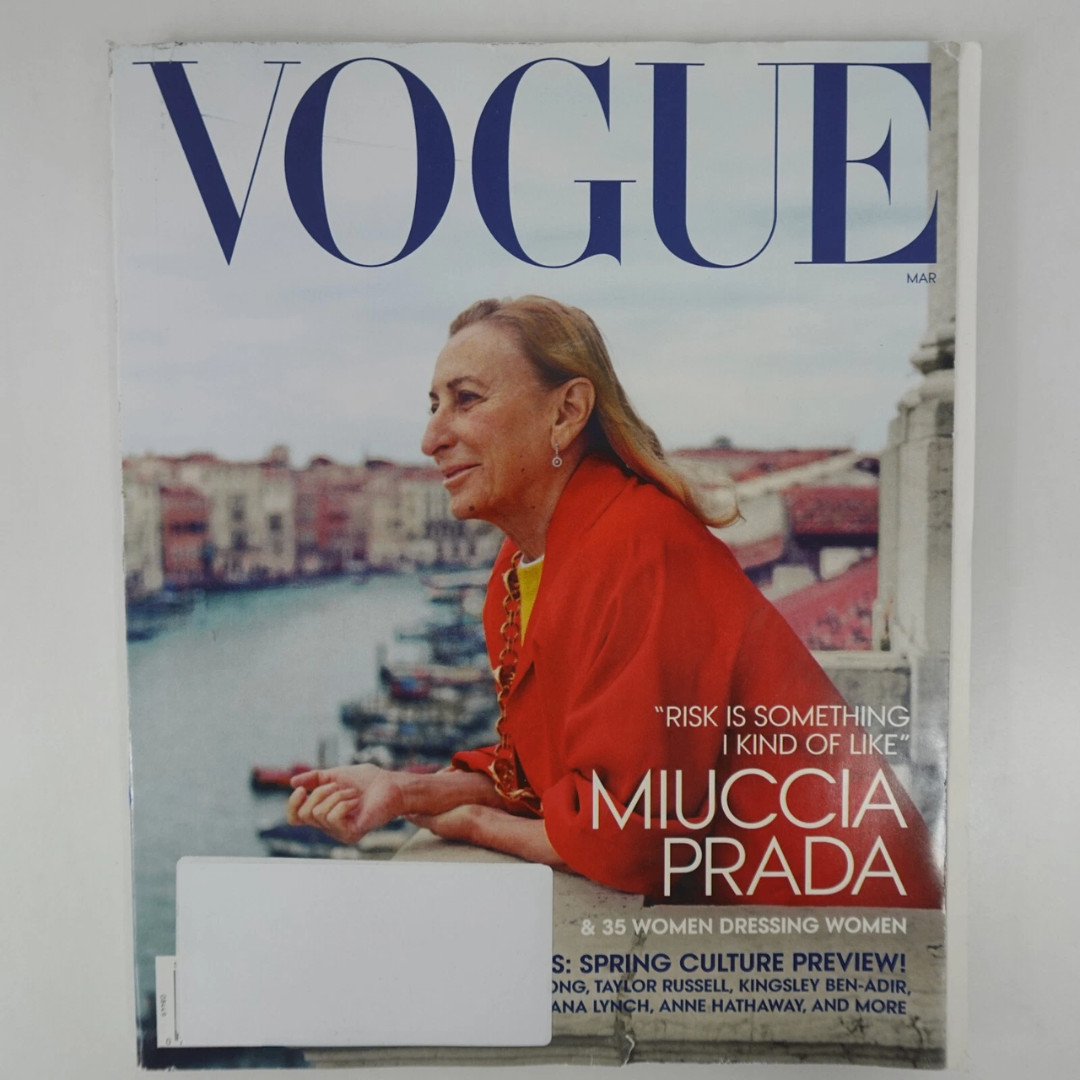 VOGUE Magazine March 2024 Miucia Prada Cover Fashion Culture Preview Conde Nast