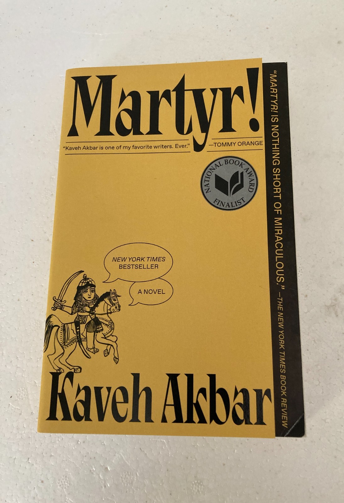 Martyr!: A Novel by Kaveh Akbar (2024, Trade Paperback) SIGNED 1st Printing