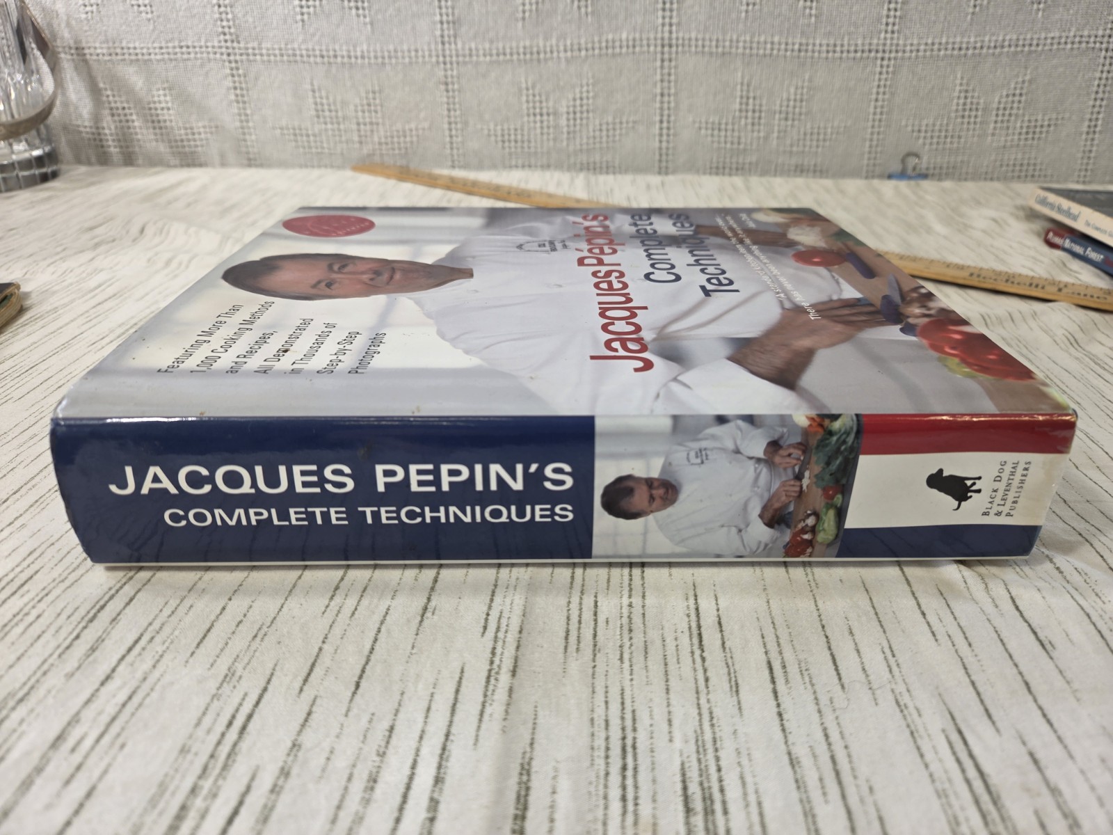 Signed Jacques Pepin’s Complete Techniques: More Than 1000 Preparations