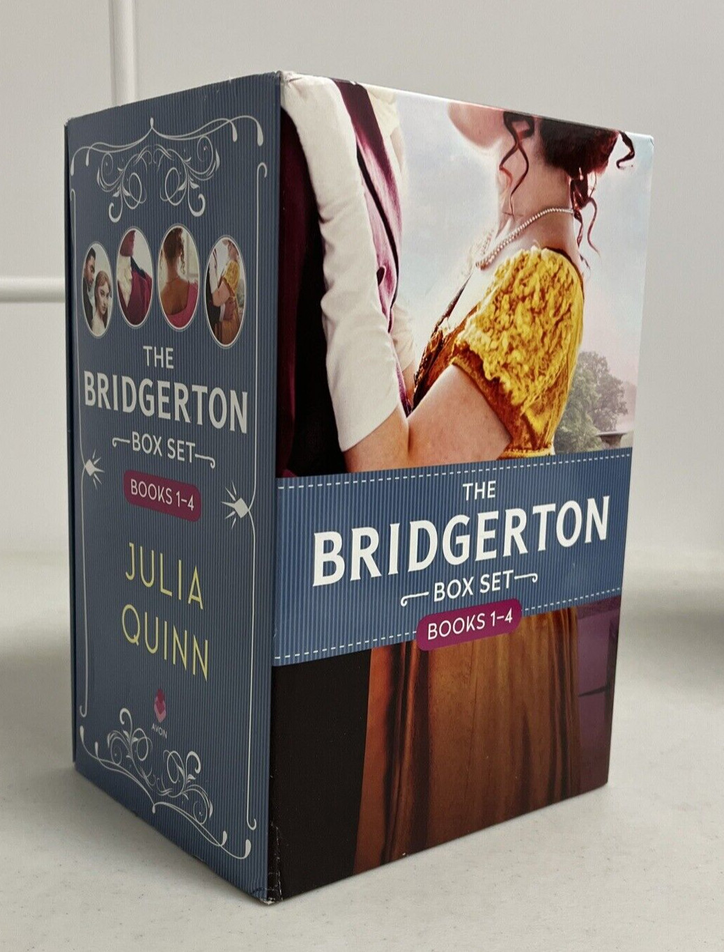 The Bridgerton 4 Book Set Books 1-4 Paperback by Julia Quinn