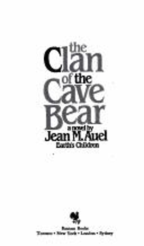 The Clan of the Cave Bear Mass Market Paperbound Jean M. Auel