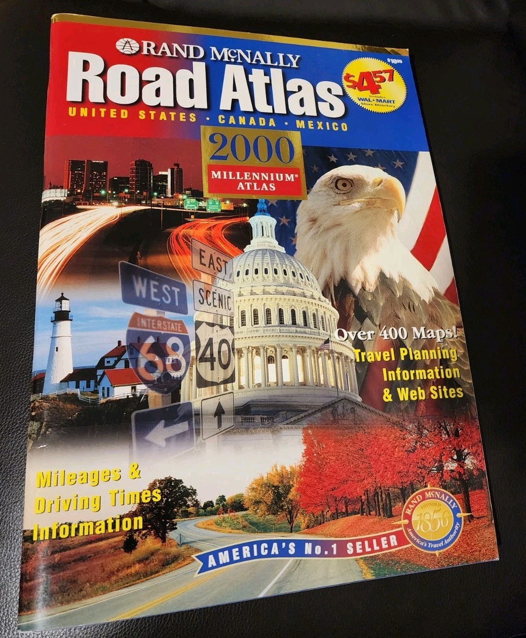 Rand McNally Road Atlas: United States, Canada, Mexico 2000 Millennium Atlas