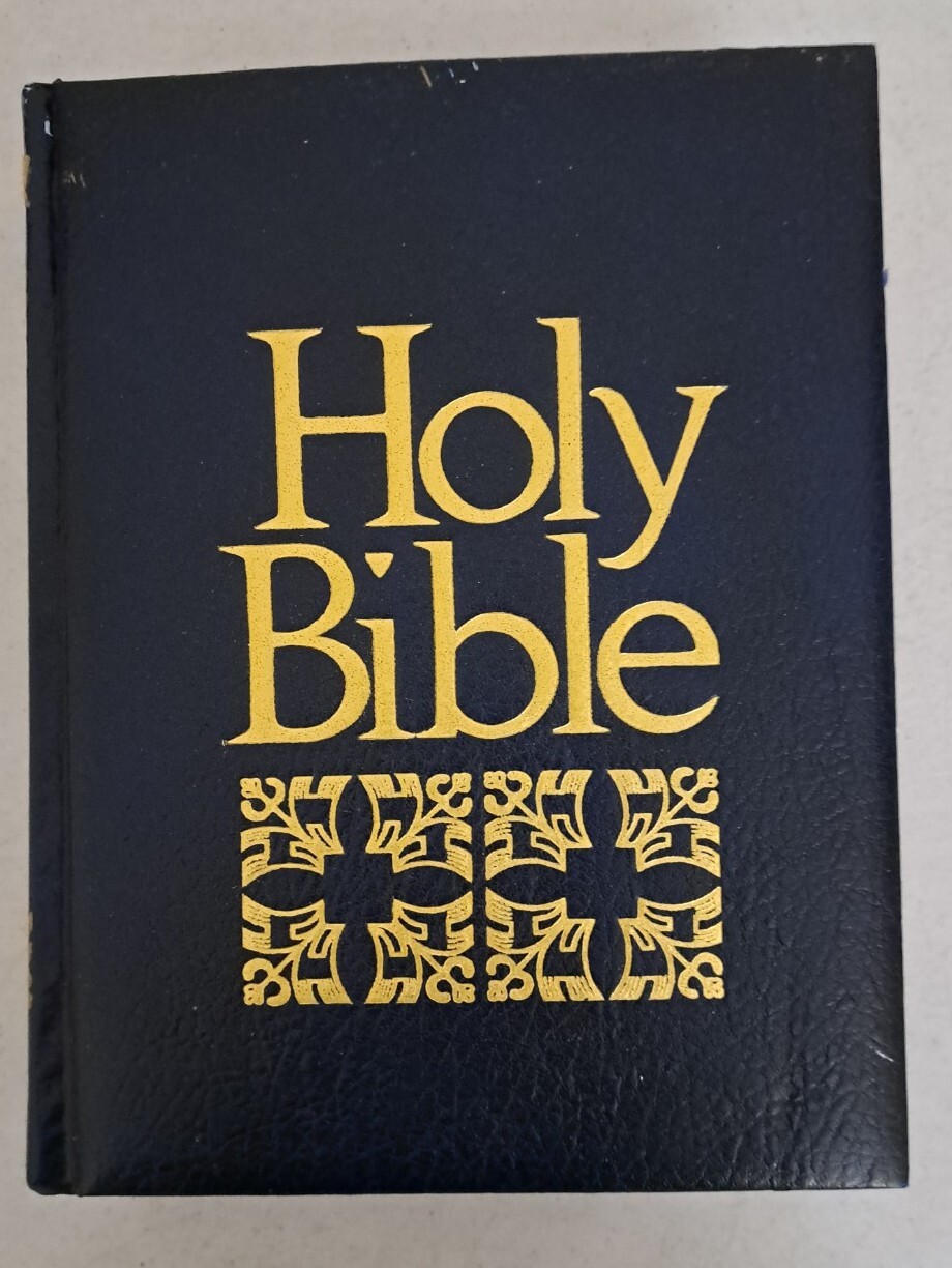 Large Blue Family Bible, Holman KJV. #470