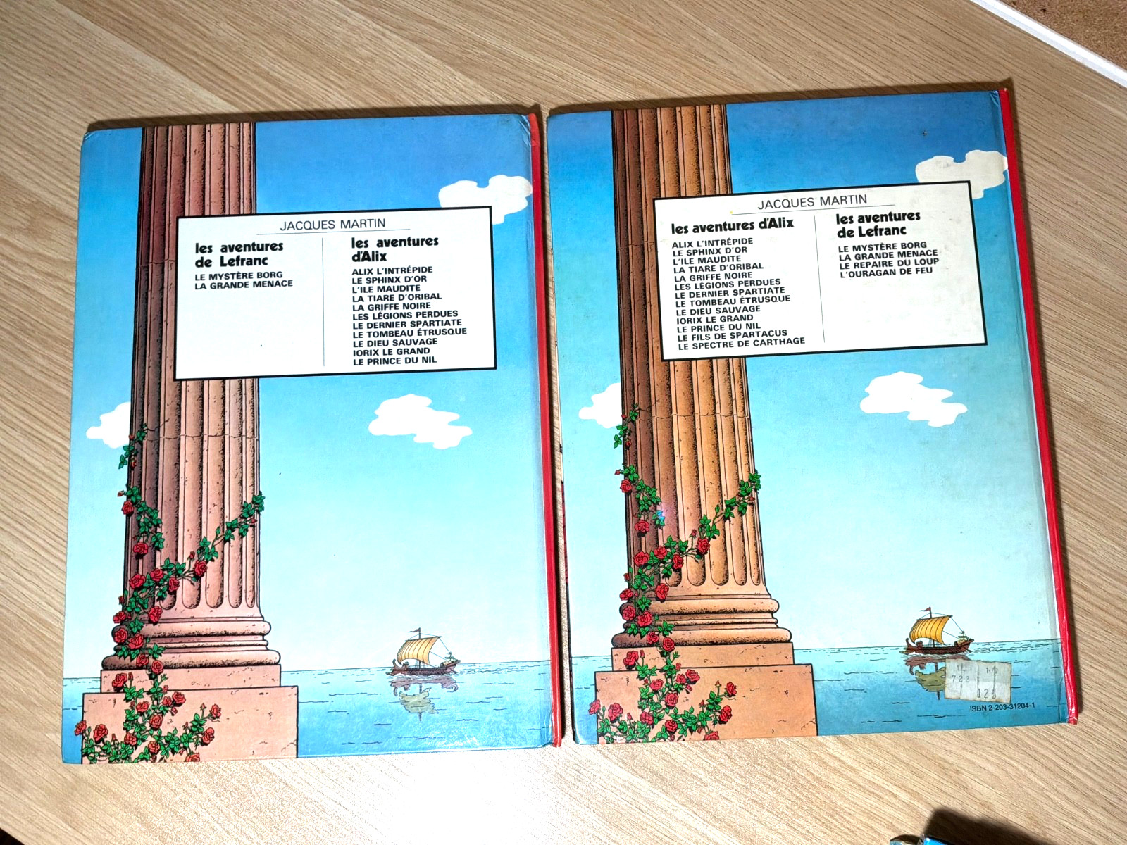 Les Aventures d’Alix bande dessinée 9-Volume Lot French Hardcover Vintage