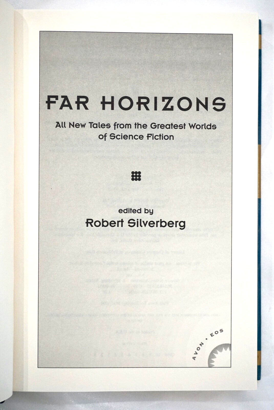 Far Horizons – Hardcover/DJ Signed by all 11 authors, 1st Edition BRAND NEW!
