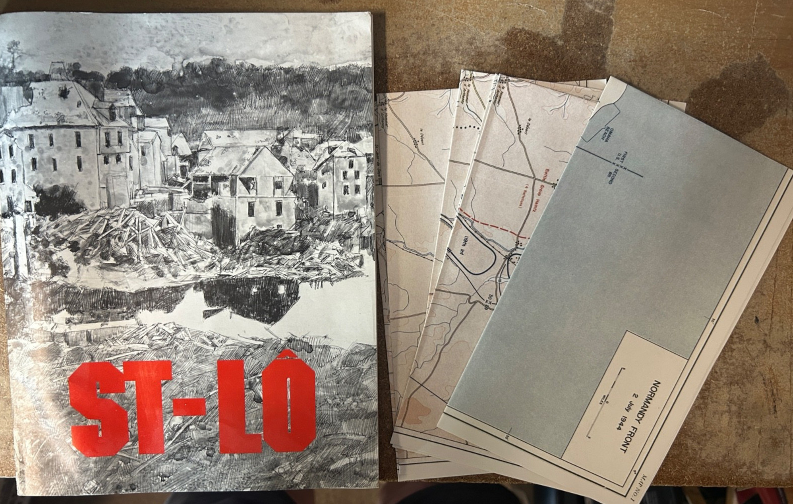 ST-LO (7 JULY-19 JULY 1944) American Forces in Action Series – REPRINT W/MAPS