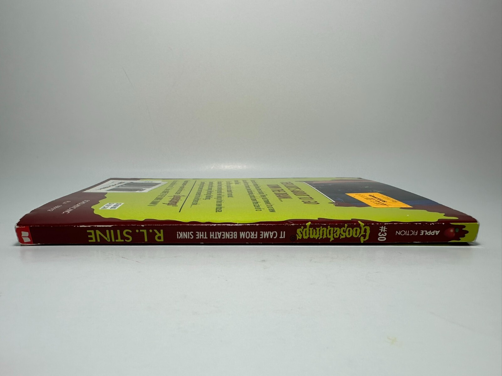 8th Print #30 It Came From Beneath the Sink Goosebumps Book RL Stine YA Horror