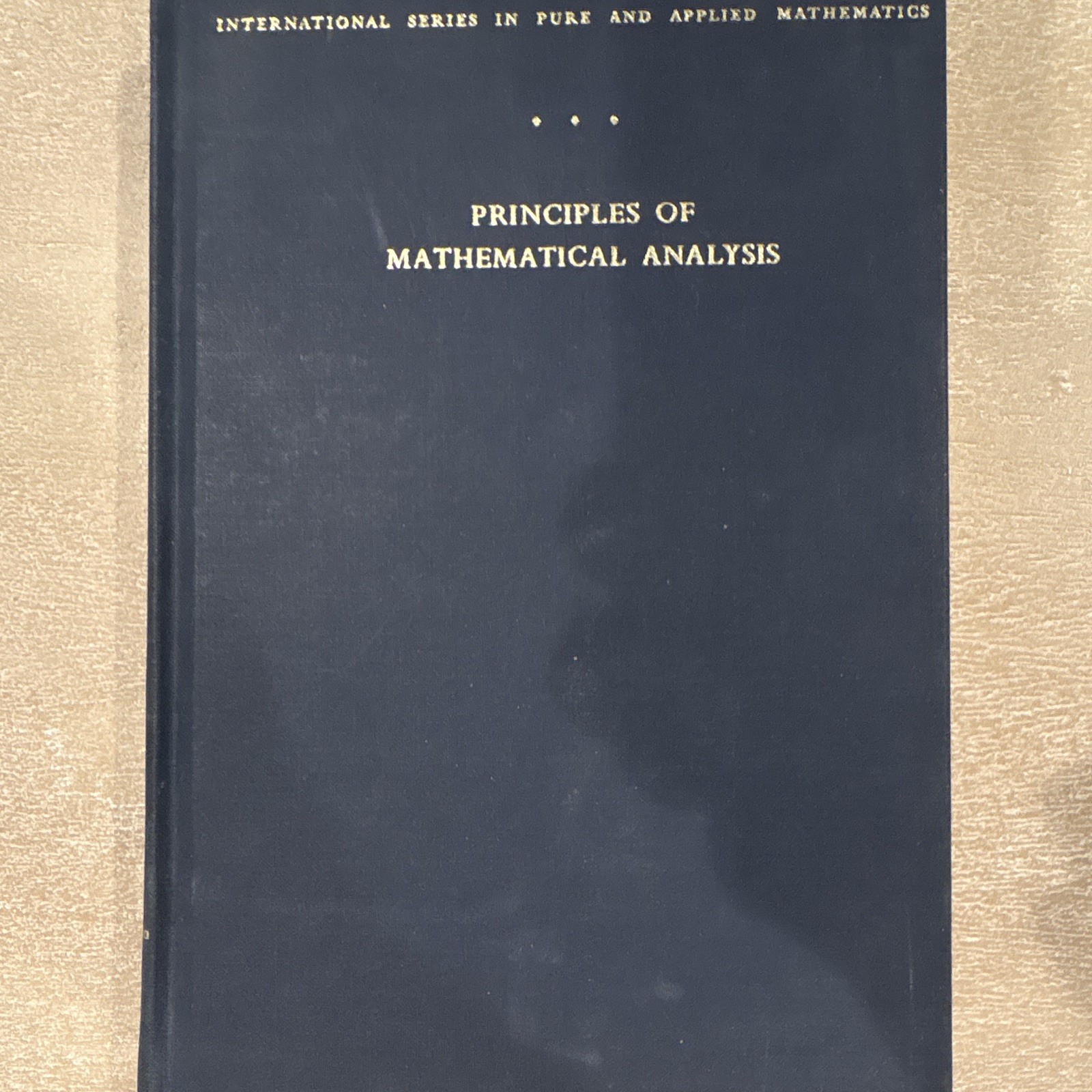 NASA Astrophysicist Math Library Rudin Applied Mathematics Analysis Lot