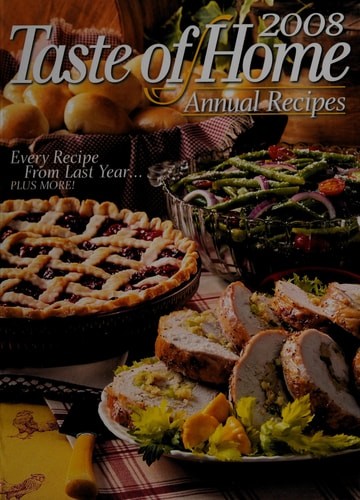 Taste of Home Annual Recipes 2008 by Michelle Bretl, Very Good Book