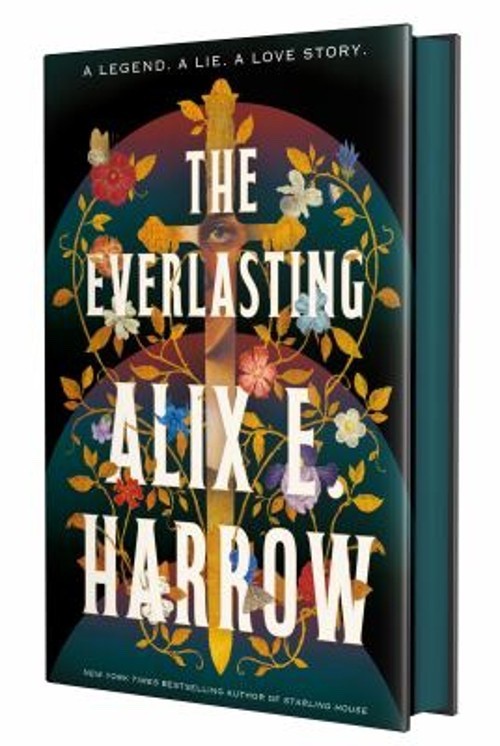 SIGNED * The Everlasting Hardcover Alix E. Harrow* Caffeine & Legends box