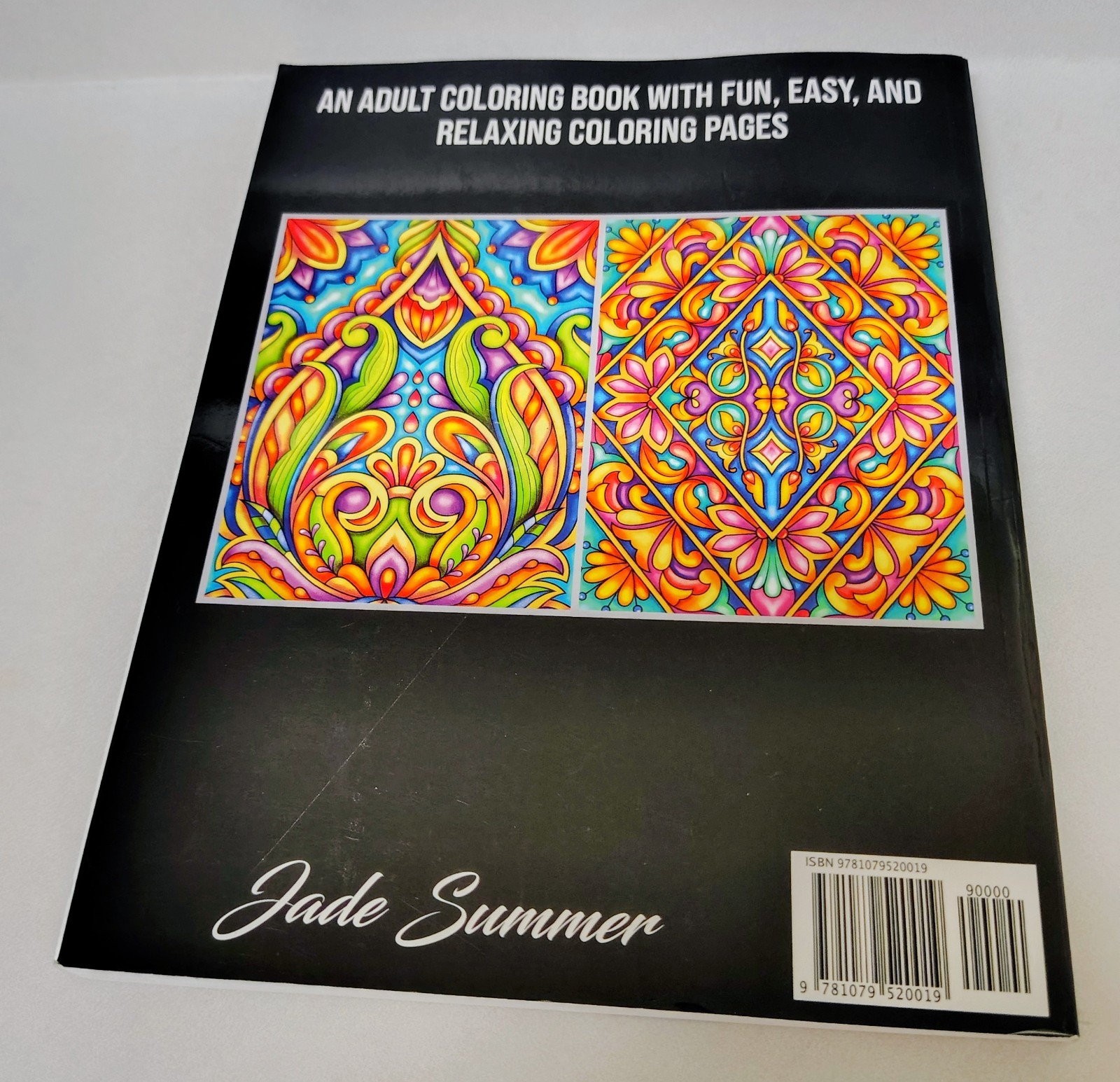 Adult Coloring Book 100 Amazing Patterns by Jade Summer