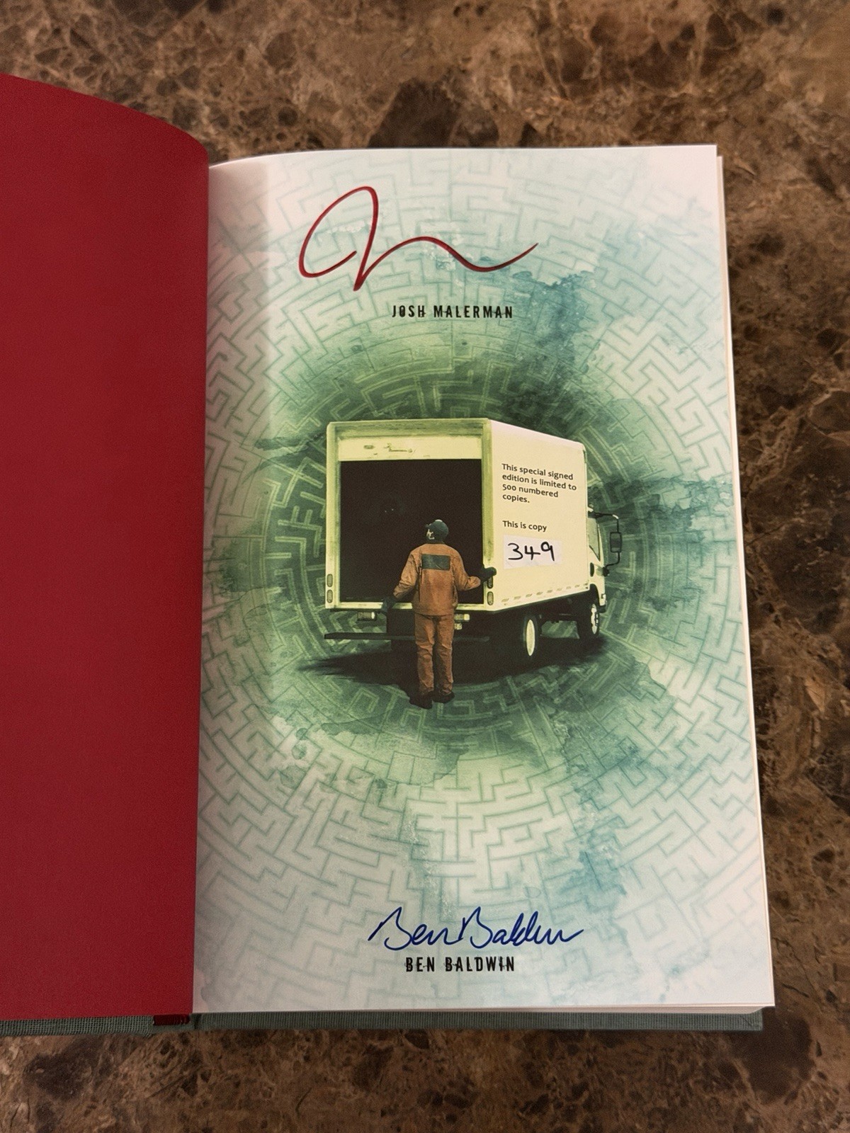 Josh Malerman Goblin SST Signed Numbered With Slipcase Hardcover Illustrated