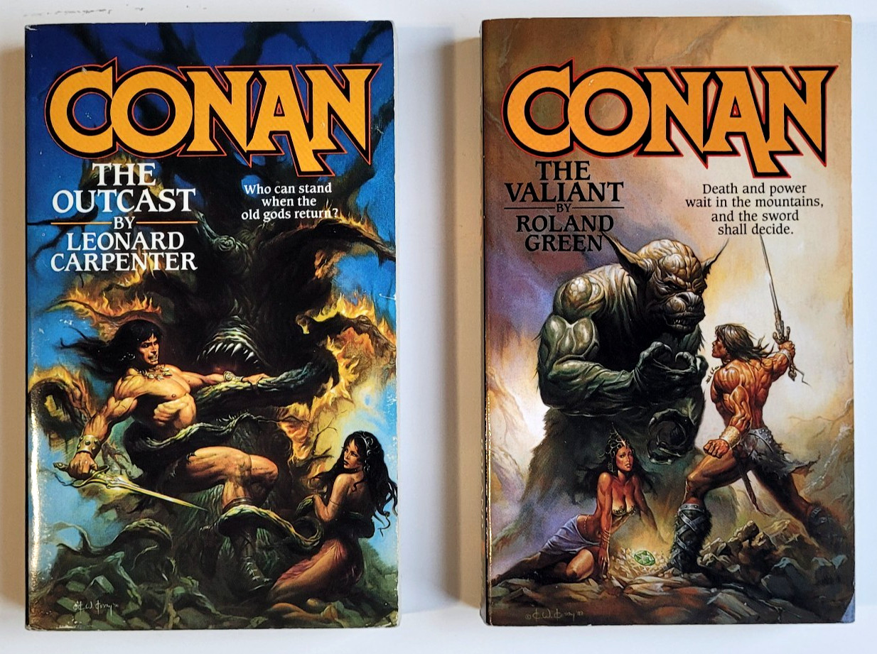 CONAN: The Outcast, The Valiant PB’s ~Ken KELLY Covers