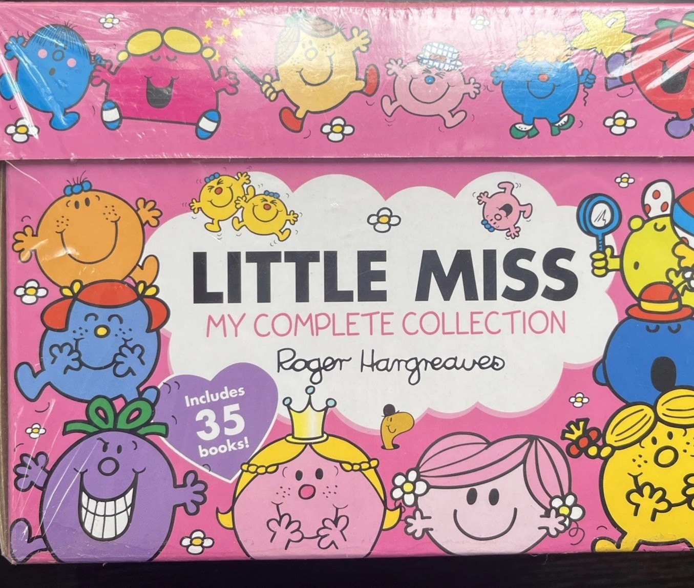 Little Miss My Complete Collection by Roger Hargreaves (Quantity Pack) 35 Books