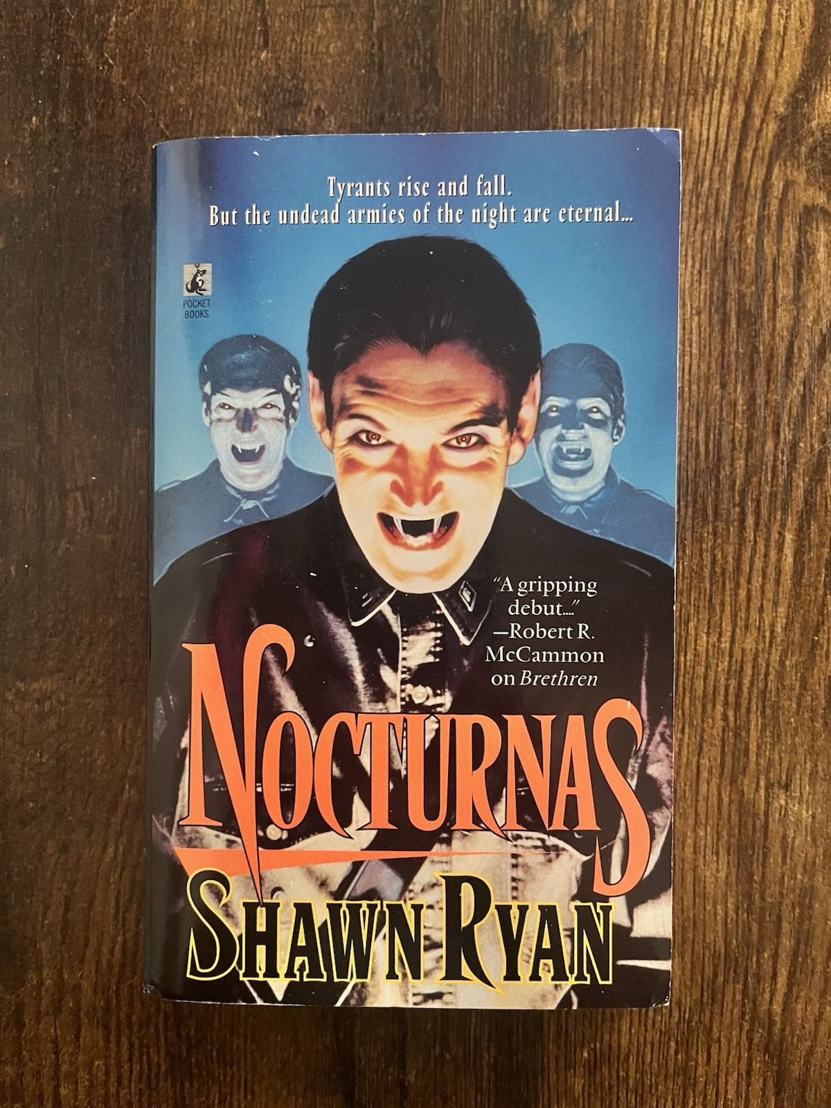 SHAWN RYAN 1ST EDITION – Nocturnas 1995 (Paperbacks from Hell)