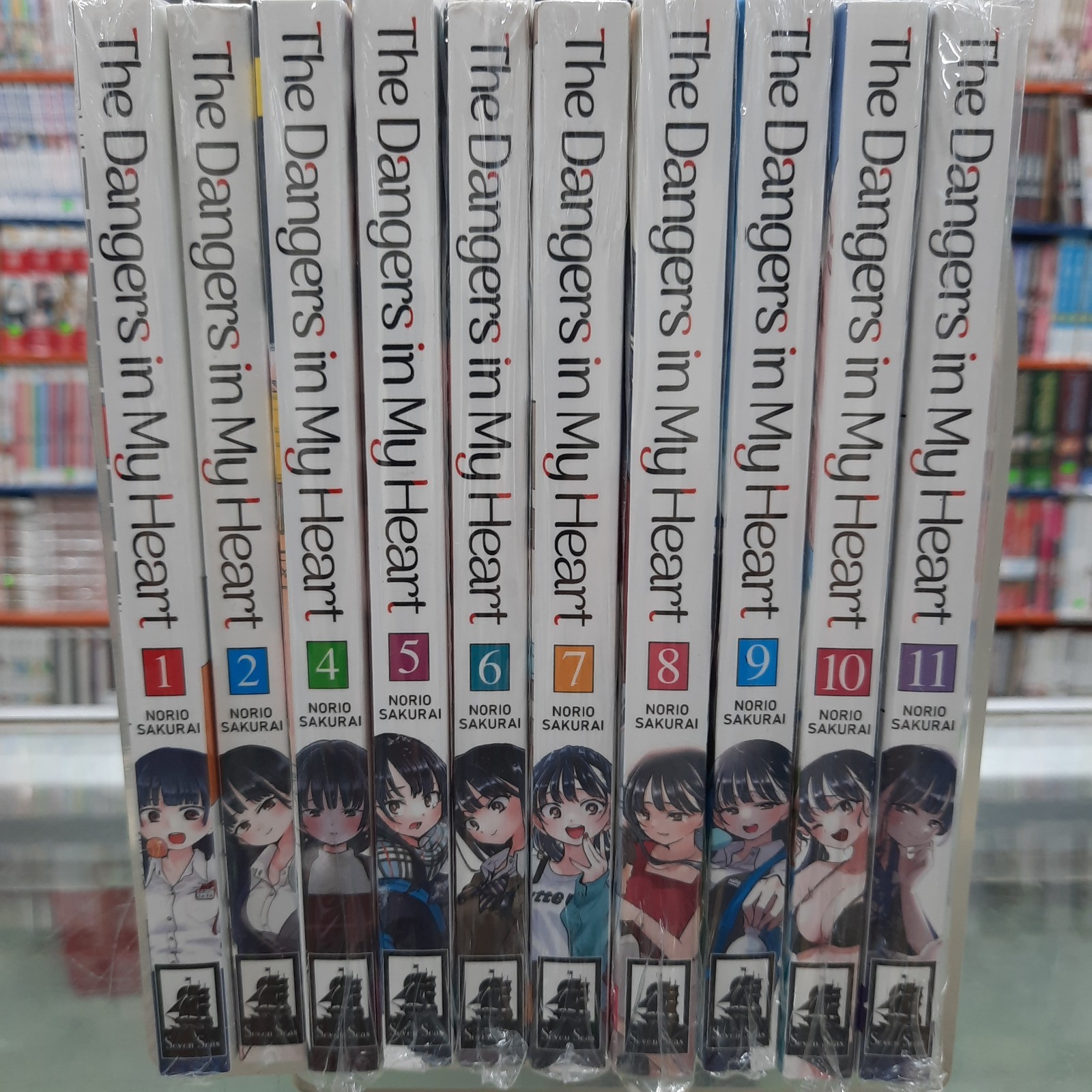 NEW The Dangers in My Heart Vol. 1, 2, 4, 5, 6, 7, 8, 9, 10, 11 EN Variation Lis