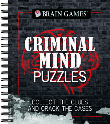 Brain Games – Criminal Mind Puzzles: Collect The Clues And Cra – VERY GOOD