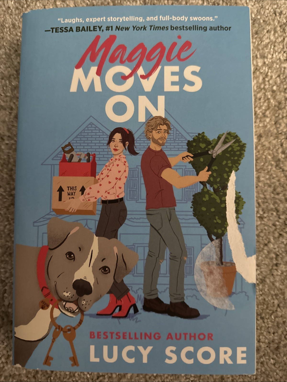 Maggie Moves On by Lucy Score (2022, Trade Paperback)