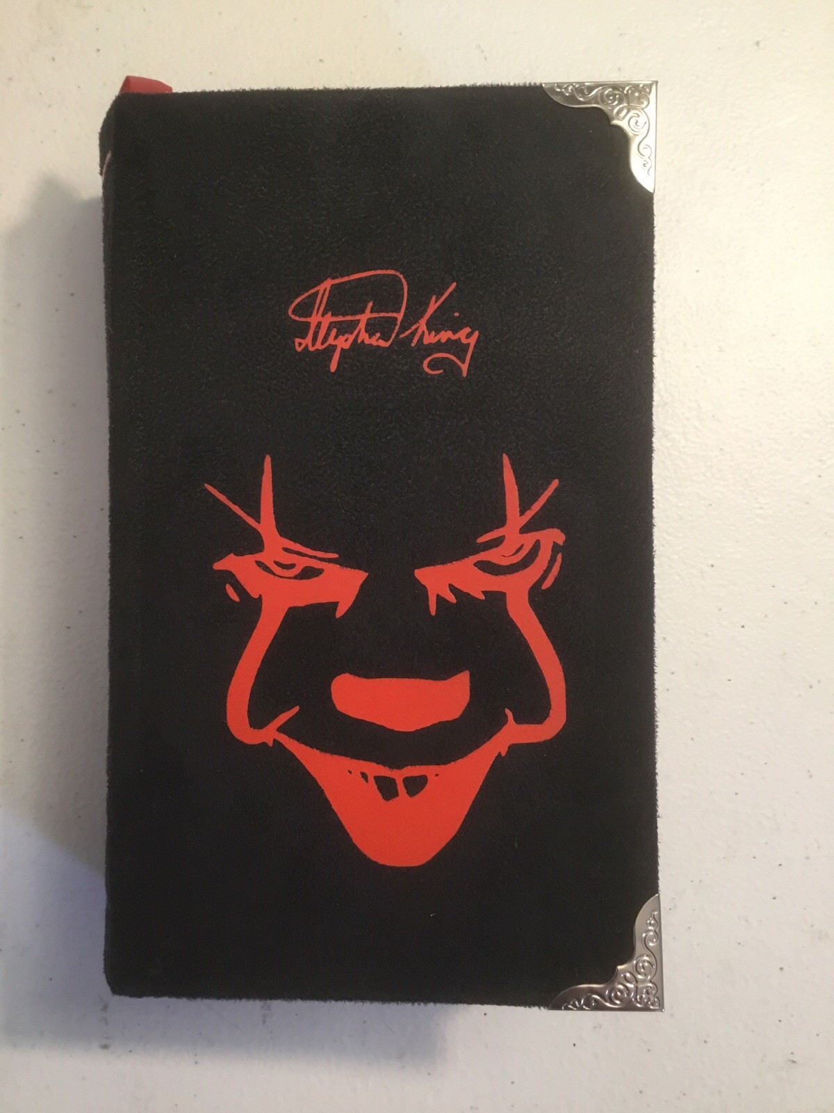 IT, Stephen King, Special Hardcover Edition, Custom Bound in Suede