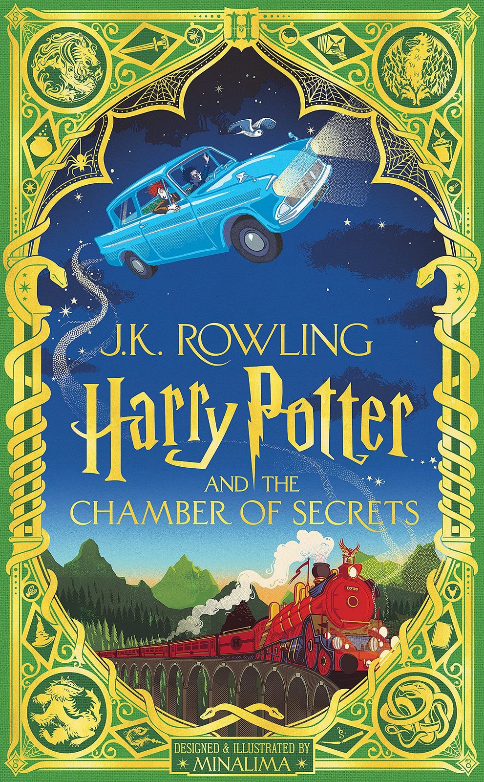 Harry Potter and the Chamber of Secrets (Harry Potter, Book 2) (MinaLima Edi…