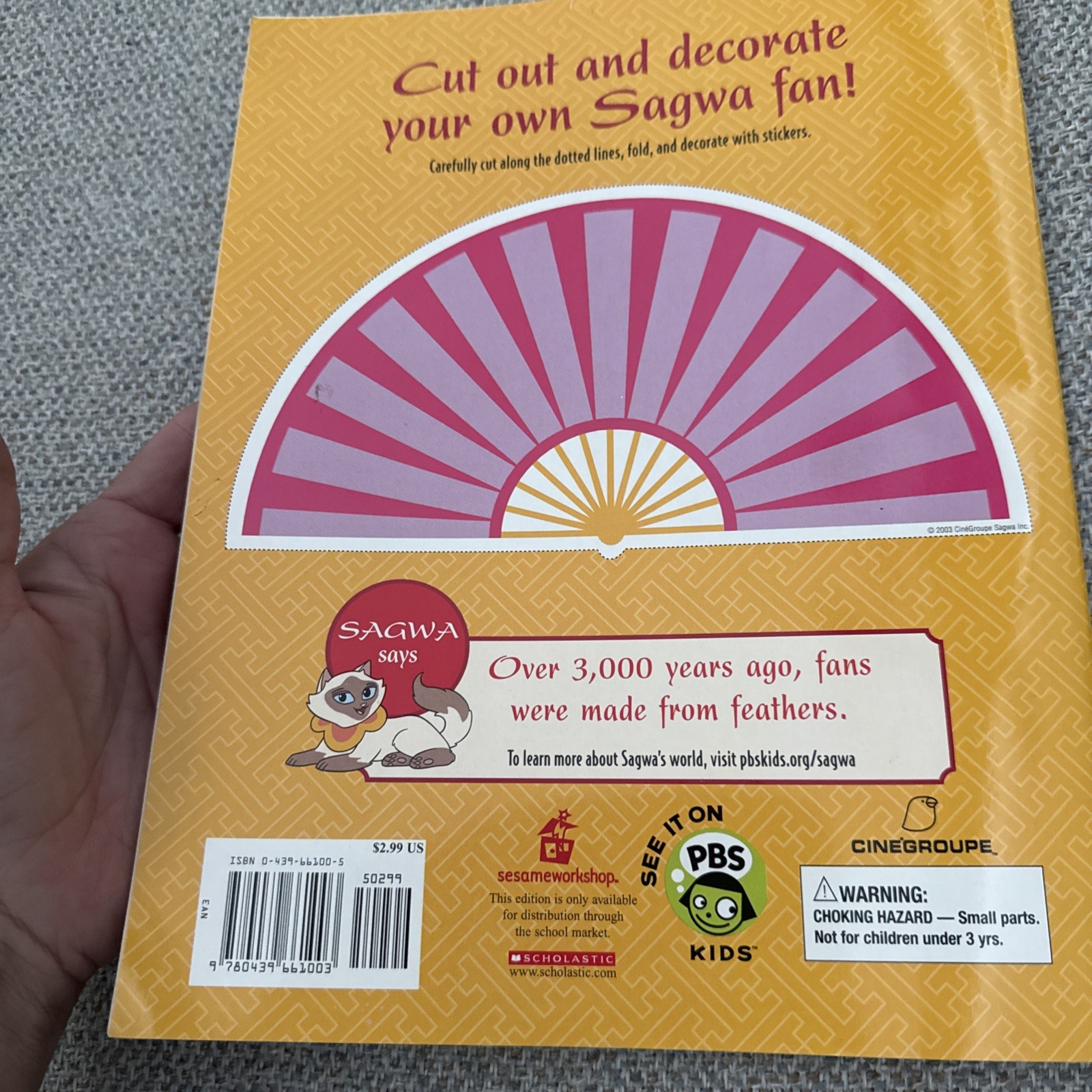 sagwa chinese siamese cat Scholastic Coloring Book, Treasure Hunter By Amy Tan