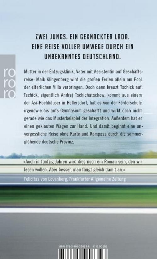 Tschick Wolfgang Herrndorf